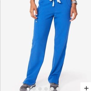 Figs kade cargo scrubs royal blue